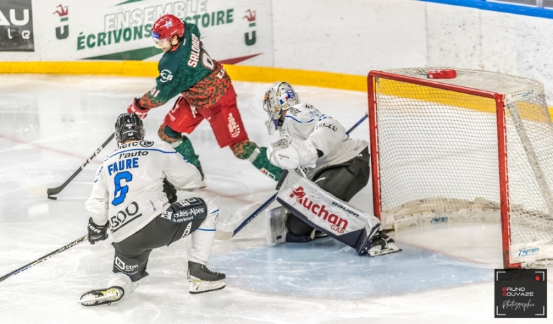 Photo hockey Ligue Magnus - Ligue Magnus : 41me journe : Cergy-Pontoise vs Gap  - La bonne opration des Jokers face aux Rapaces