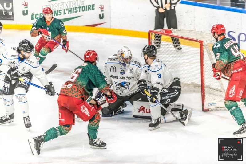 Photo hockey Ligue Magnus - Ligue Magnus : 41me journe : Cergy-Pontoise vs Gap  - La bonne opration des Jokers face aux Rapaces