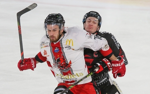 Photo hockey Ligue Magnus - Ligue Magnus : 42me journe : Amiens  vs Brianon  - Amiens ne fait pas de cadeau