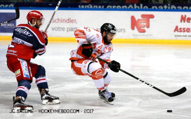 Photo hockey Ligue Magnus - Ligue Magnus : 44me journe : Grenoble  vs Epinal  - LM : Un petit but et Grenoble passe 2me