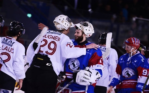 Photo hockey Ligue Magnus - Ligue Magnus : 44me journe : Lyon vs Chamonix  - Lyon en Magnus la saison prochaine !