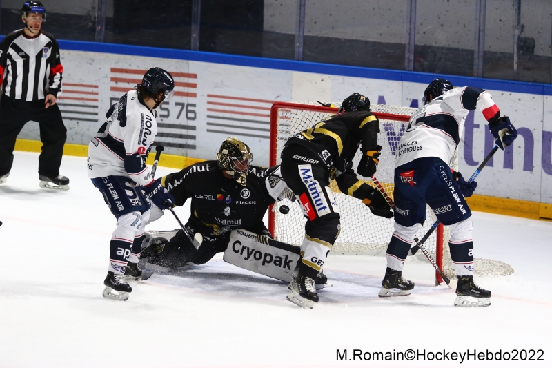 Photo hockey Ligue Magnus - Ligue Magnus : 44me journe : Rouen vs Angers  - LM : Rouen voit sloigner la 2e place