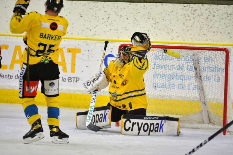 Photo hockey Ligue Magnus - Ligue Magnus : 4me journe : Chamonix  vs Rouen - Un dnouement longtemps indcis !