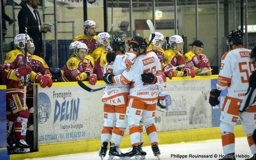 Photo hockey Ligue Magnus - Ligue Magnus : 4me journe : Dijon  vs Epinal  - Les Gamyo se jouent de Dijon