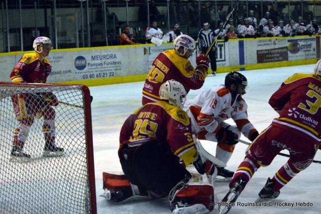 Photo hockey Ligue Magnus - Ligue Magnus : 4me journe : Dijon  vs Epinal  - Les Gamyo se jouent de Dijon