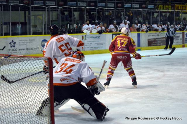 Photo hockey Ligue Magnus - Ligue Magnus : 4me journe : Dijon  vs Epinal  - Les Gamyo se jouent de Dijon