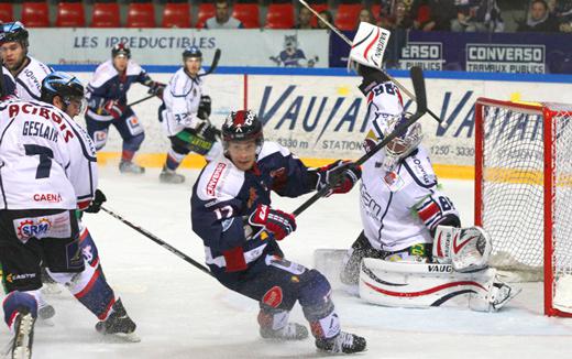 Photo hockey Ligue Magnus - Ligue Magnus : 4me journe : Grenoble  vs Caen  - Victoire laborieuse des BDL