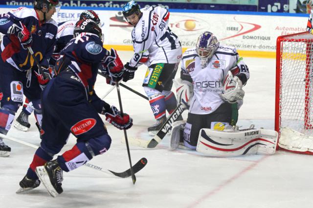 Photo hockey Ligue Magnus - Ligue Magnus : 4me journe : Grenoble  vs Caen  - Victoire laborieuse des BDL