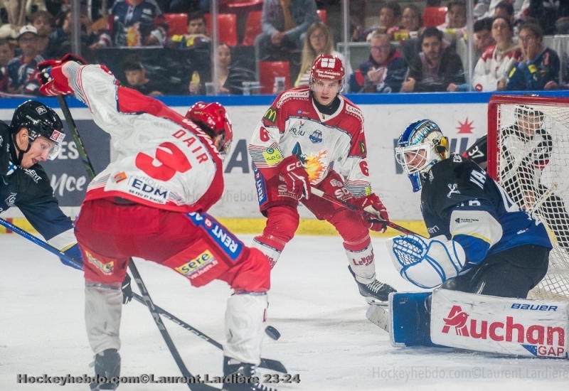 Photo hockey Ligue Magnus - Ligue Magnus : 4me journe : Grenoble  vs Gap  - Grenoble enfonce Gap 