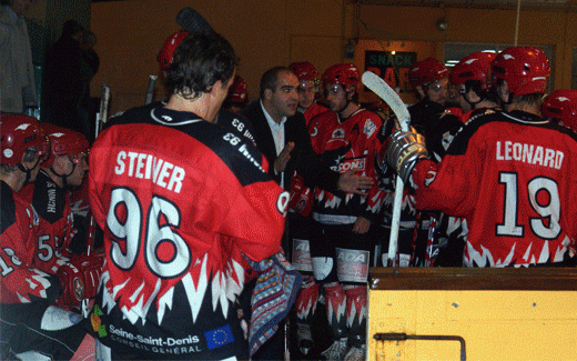 Photo hockey Ligue Magnus - Ligue Magnus : 4me journe : Neuilly/Marne vs Epinal  - Neuilly confirme