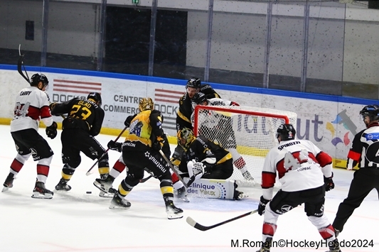 Photo hockey Ligue Magnus - Ligue Magnus : 4me journe : Rouen vs Bordeaux - LM : Des Dragons  deux visages.