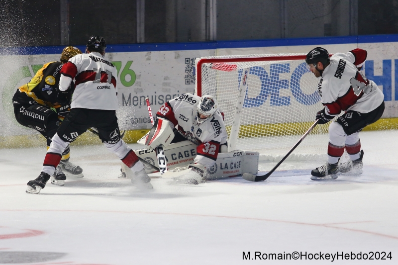 Photo hockey Ligue Magnus - Ligue Magnus : 4me journe : Rouen vs Bordeaux - LM : Des Dragons  deux visages.