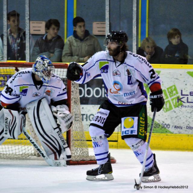 Photo hockey Ligue Magnus - Ligue Magnus : 5me journe  : Dijon  vs Caen  - Le Drakkar s