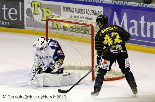 Photo hockey Ligue Magnus - Ligue Magnus : 5me journe  : Rouen vs Chamonix  - Le Dragon reprend son souffle ! 