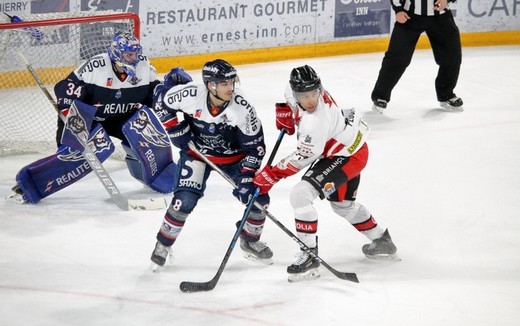 Photo hockey Ligue Magnus - Ligue Magnus : 5me journe : Angers  vs Brianon  - LM : Blanchissage d