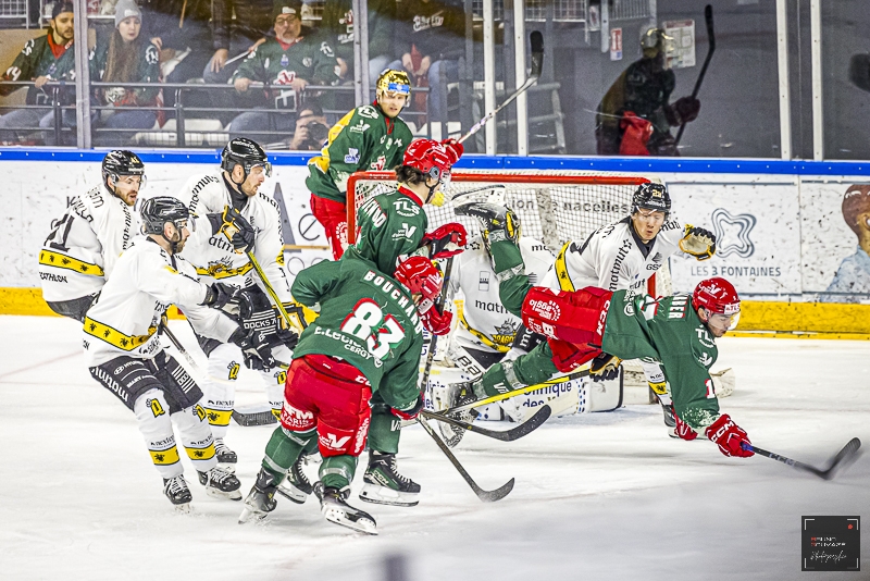 Photo hockey Ligue Magnus - Ligue Magnus : 5me journe : Cergy-Pontoise vs Rouen - Premire victoire  domicile pour Cergy face au champion en titre !