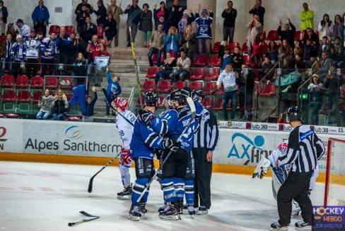 Photo hockey Ligue Magnus - Ligue Magnus : 5me journe : Gap  vs Lyon - Les Rapaces ont mang du Lion