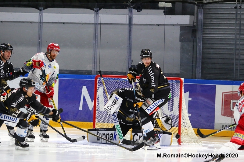 Photo hockey Ligue Magnus - Ligue Magnus : 5me journe : Rouen vs Grenoble  - LM : La griffe du Dragon