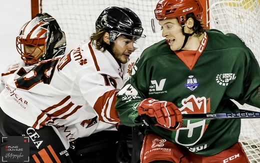 Photo hockey Ligue Magnus - Ligue Magnus : 6me journe : Cergy-Pontoise vs Nice - Victoire avec les tripes pour Cergy