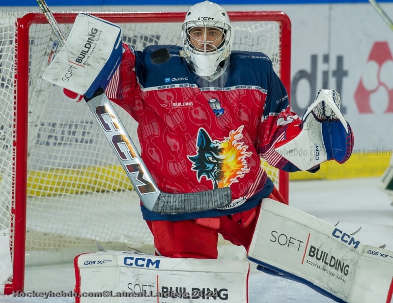 Photo hockey Ligue Magnus - Ligue Magnus : 6me journe : Grenoble  vs Anglet - Grenoble solide dfensivement face  Anglet