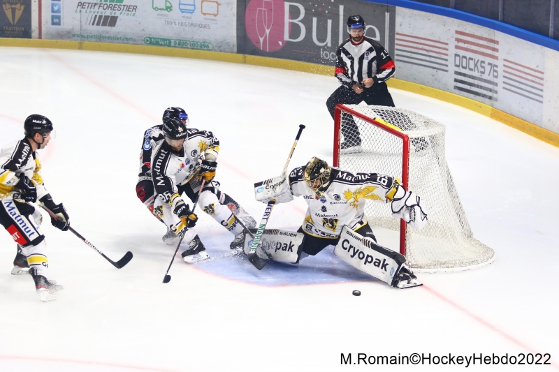 Photo hockey Ligue Magnus - Ligue Magnus : 6me journe : Rouen vs Amiens  - LM : Les dragons reprennent la main dans le derby 