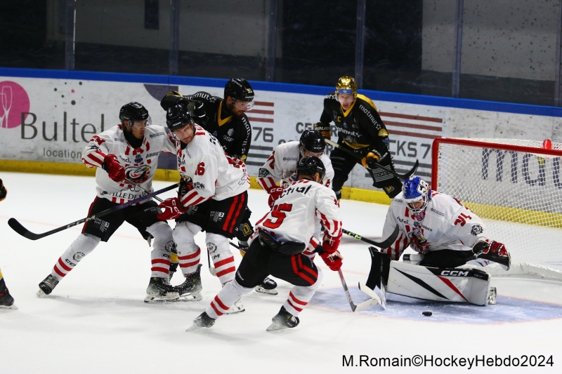 Photo hockey Ligue Magnus - Ligue Magnus : 6me journe : Rouen vs Nice - LM : Premire  domicile russie.