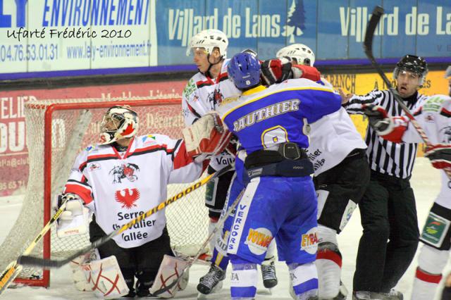 Photo hockey Ligue Magnus - Ligue Magnus : 6me journe : Villard-de-Lans vs Brianon  - Net et sans bavure ! 