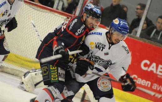 Photo hockey Ligue Magnus - Ligue Magnus : 7me journe : Caen  vs Brest  - Les Drakkars solides  domicile