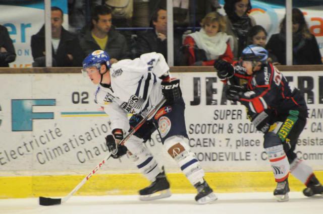 Photo hockey Ligue Magnus - Ligue Magnus : 7me journe : Caen  vs Brest  - Les Drakkars solides  domicile