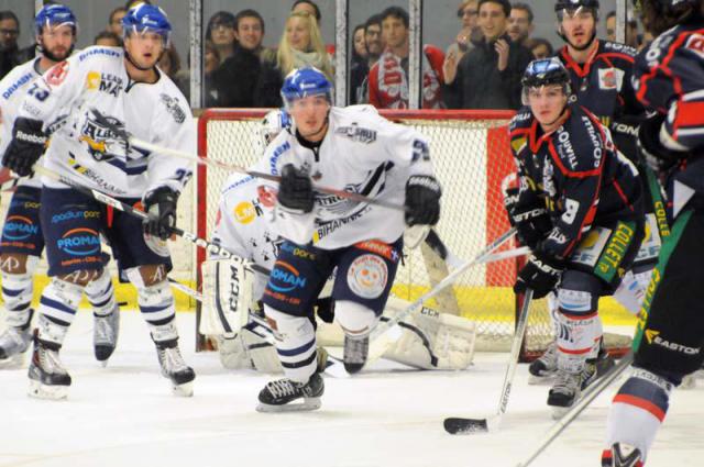 Photo hockey Ligue Magnus - Ligue Magnus : 7me journe : Caen  vs Brest  - Les Drakkars solides  domicile