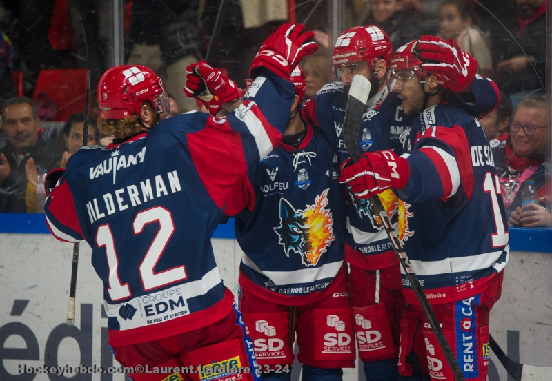 Photo hockey Ligue Magnus - Ligue Magnus : 7me journe : Grenoble  vs Marseille - Grenoble intraitable  domicile