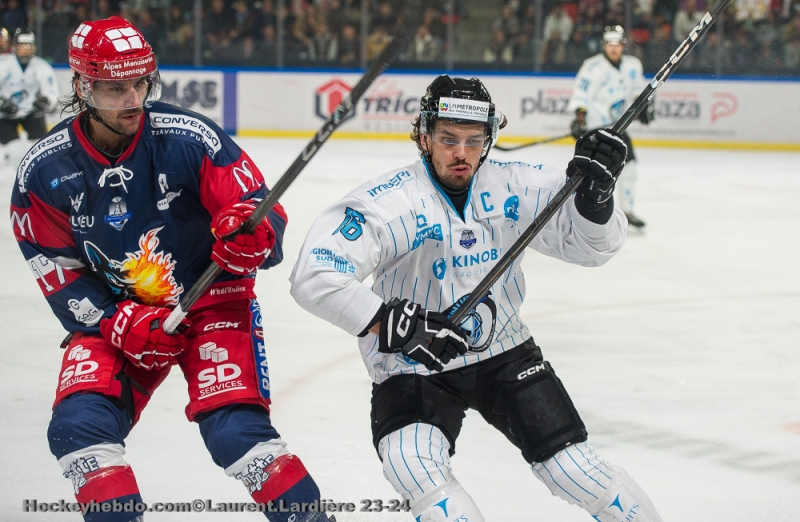 Photo hockey Ligue Magnus - Ligue Magnus : 7me journe : Grenoble  vs Marseille - Grenoble intraitable  domicile