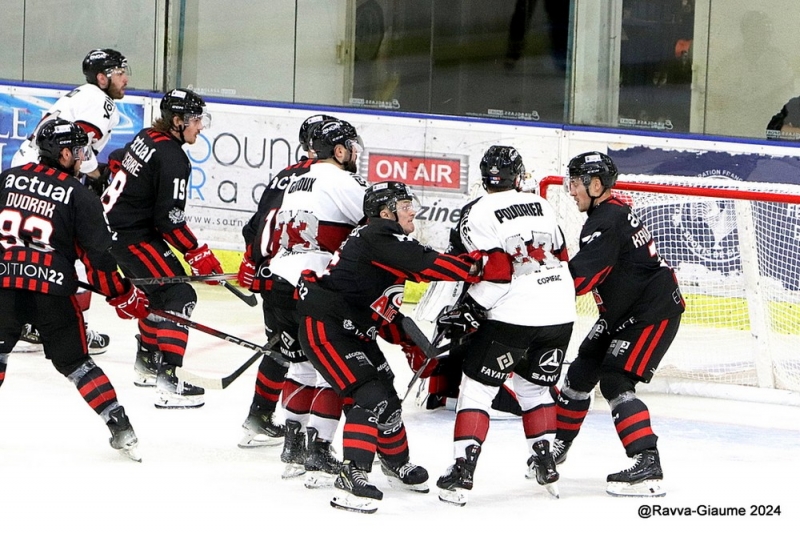 Photo hockey Ligue Magnus - Ligue Magnus : 7me journe : Nice vs Bordeaux - Le rcital bordelais