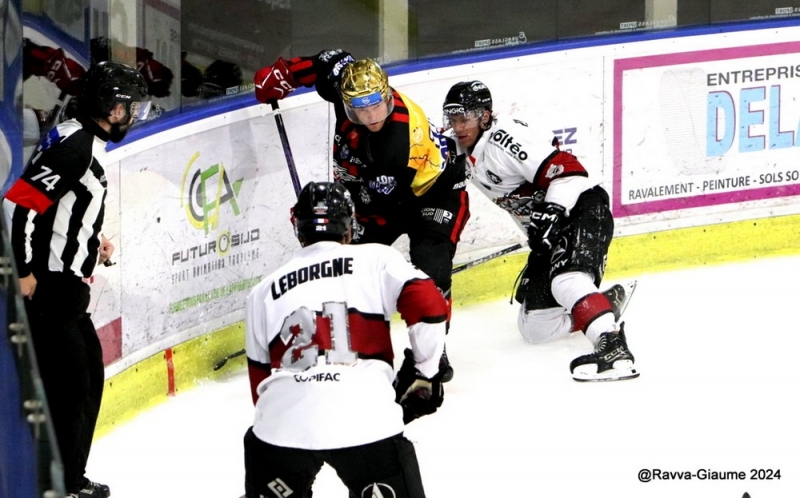 Photo hockey Ligue Magnus - Ligue Magnus : 7me journe : Nice vs Bordeaux - Le rcital bordelais