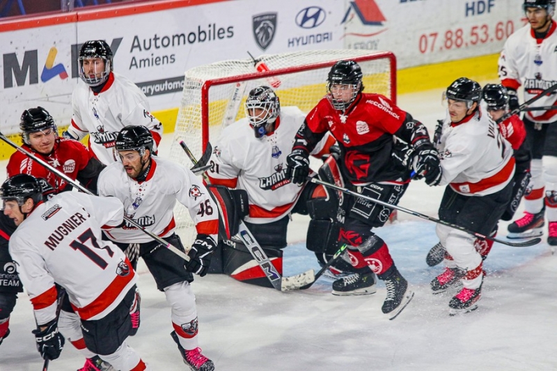 Photo hockey Ligue Magnus - Ligue Magnus : 8me journe : Amiens  vs Chamonix  - Victoire en prolongation d