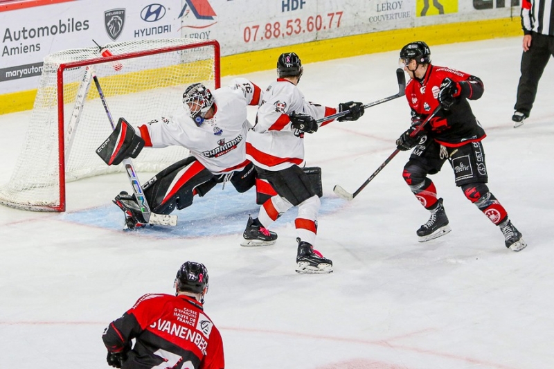 Photo hockey Ligue Magnus - Ligue Magnus : 8me journe : Amiens  vs Chamonix  - Victoire en prolongation d