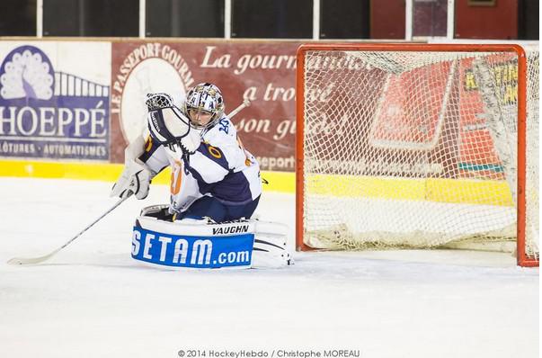 Photo hockey Ligue Magnus - Ligue Magnus : 8me journe : Angers  vs Chamonix  - Les Chamois fusills par les Ducs