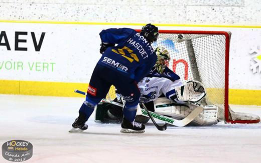 Photo hockey Ligue Magnus - Ligue Magnus : 8me journe : Chamonix  vs Gap  - Le Champion se fait peur