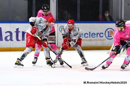 Photo hockey Ligue Magnus - Ligue Magnus : 8me journe : Rouen vs Cergy-Pontoise - LM : Rouen conforte sa place de leader
