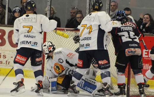 Photo hockey Ligue Magnus - Ligue Magnus : 9me journe : Caen  vs Chamonix  - Chamonix confirme  Caen