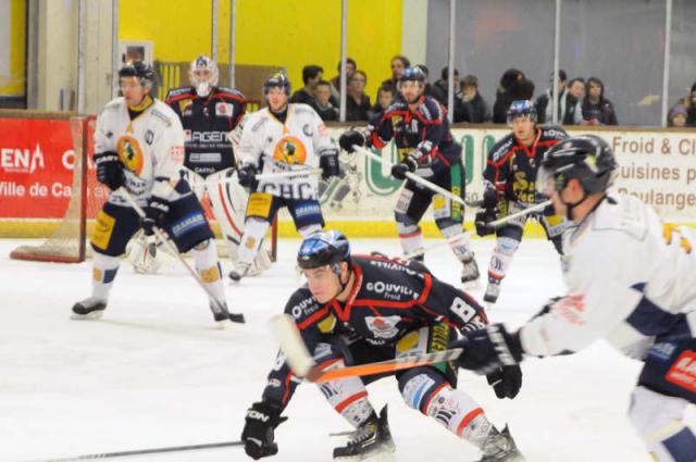 Photo hockey Ligue Magnus - Ligue Magnus : 9me journe : Caen  vs Chamonix  - Chamonix confirme  Caen