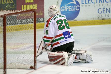 Photo hockey Ligue Magnus - Ligue Magnus : 9me journe : Rouen vs Mont-Blanc - Le Dragon fait fondre l