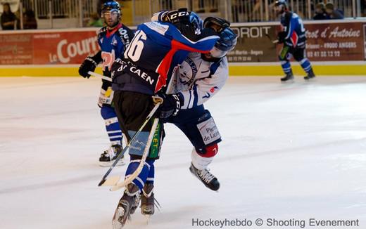 Photo hockey Ligue Magnus - Ligue Magnus - Amicaux : Angers - Caen