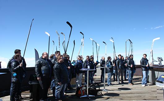 Photo hockey Ligue Magnus - Ligue Magnus : Chamonix  (Les Pionniers) - Une grande premire pour la prsentation des Chamois