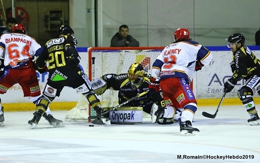 Photo hockey Ligue Magnus - Ligue Magnus - Finale match 1 : Rouen vs Grenoble  - Grenoble prend les commandes 