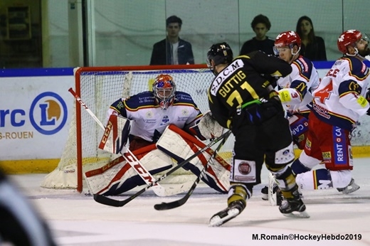 Photo hockey Ligue Magnus - Ligue Magnus - Finale match 1 : Rouen vs Grenoble  - Grenoble prend les commandes 