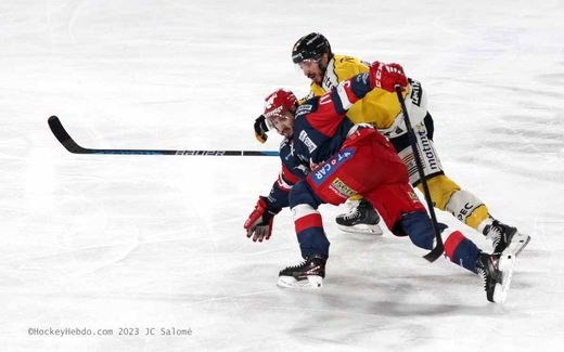 Photo hockey Ligue Magnus - Ligue Magnus - finale match 2 : Grenoble  vs Rouen - Grenoble double la mise ! 