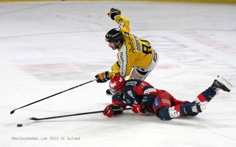 Photo hockey Ligue Magnus - Ligue Magnus - finale match 2 : Grenoble  vs Rouen - Grenoble double la mise ! 