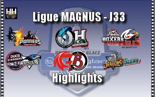 Photo hockey Ligue Magnus - Ligue Magnus - J33 - Tous les Rsums VIDEO des rencontres - MAGNUS