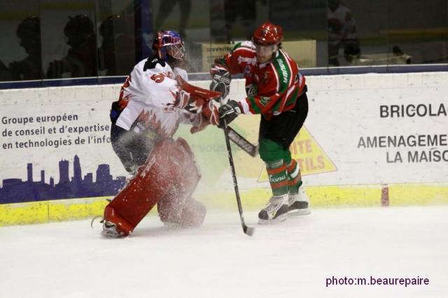 Photo hockey Ligue Magnus - Ligue Magnus : Play down match 3 : Mont-Blanc vs Neuilly/Marne - Le sursaut d